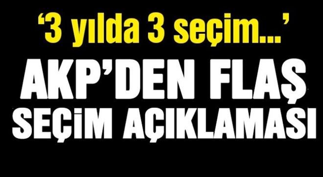 3 yılda 3 seçim olur mu?