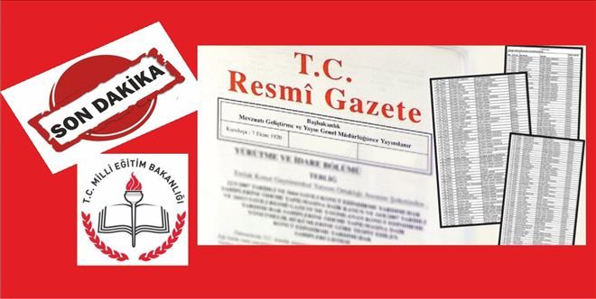Kamudan 167 öğretmen atıldı
