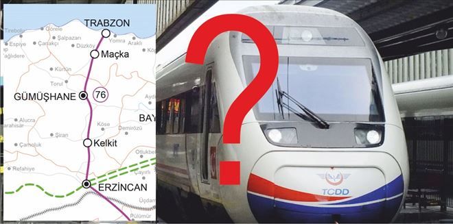 TRENİN YOLU ÇİZİLDİ