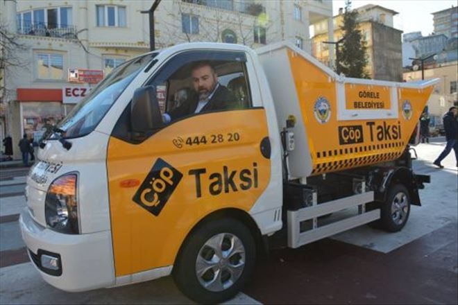 ÇÖP TAKSİ GELİYOR