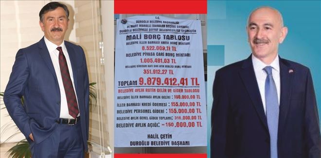 ´Veremeyeceğim hesabım yok´