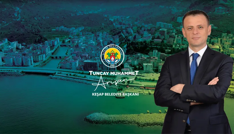 Keşap’ta bayramlaşma var